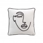 Housse de Coussin fantaisie demy 40 x 40 cm