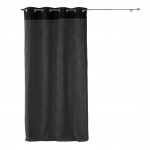 1 Rideau bouclette Wooly 140 x 240 cm noir