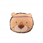 Coussin peluche fantaisie 30 x 30 cm Petit lionceau