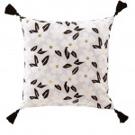 Coussin 45 x 45 cm Darcy fleur or
