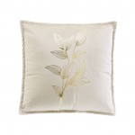Coussin 45 x 45 cm Velours Oxalis metalise