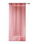 Panneau a oeillets rideau Voile 140 x 240 cm Galactic corail