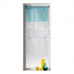 Store droit voile uni a passant 45 x 180 cm Tunis Menthe