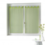 Paire de Voile raye Horizon 60 x 90 cm vert