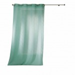 Voilage effet lin 140 x 280 cm Haltona menthe