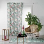 Panneau a oeillets rideau Voile 140 x 240 cm Zootica