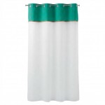 Voilage � oeillets Kelonia 140 x 240 cm vert