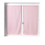 Paire de Rideaux Voile 60 x 120 cm Soane Rose
