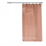 Panneau a anneaux voile tisse 140 x 240 cm Linke blush