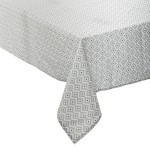 Nappe rectangle anti tache 140 x 240 cm Ethnik