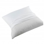 Taie prot�ge oreiller 65 x 65 cm Molly blanc
