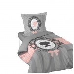 Housse de couette + taie 140 x 200 cm Boudoir
