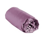 Drap housse 160 x 200 cm Couleur emotion violine