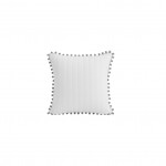 Housse de coussin Dorin 45 x 45 cm Blanc
