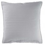 Housse de coussin Dorin 60 x 60 cm Gris et blanc