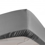 Drap Housse percaline 140x190cm anthracite