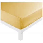 Drap housse 140 x 190 cm Oscard jaune