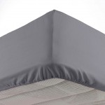 Drap Housse 140x190cm Oscard anthracite