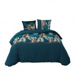Parure de lit 240 x 220 cm Feuilles Alianor