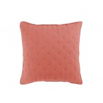 Housse de Coussin microfibre 40x40 cm Mellew Terracotta