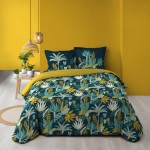 Parure housse couette 260x240cm Guine vert