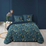 Parure housse couette 260x240cm Gramine