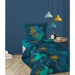 Parure housse de couette 140x200cm Fleurs d'ete