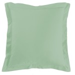 Taie d'oreiller en coton 63 x 63 cm tilleul