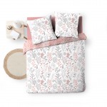 Housse de couette + taie Feuille Suzana