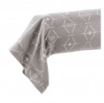 Taie de traversin 85 x 185 cm Aris geometrix naturel