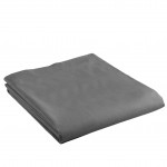 Drap plat coton 180 x 290 cm Emotion anthracite