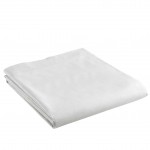 Drap plat coton 180 x 290 cm Emotion blanc