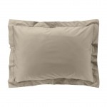 Taie d oreiller 50 x 70 cm Percale de coton sable