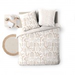 Housse couette + taies Microfibre Pandore