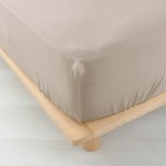 Drap Housse Gaze Coton tendance uni