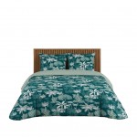 Parure de lit 220 x 240 cm Scarlette emeraude
