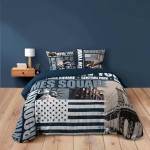 Housse de couette + taie Collection New York la libert