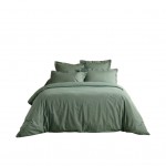 Housse de couette 220 x 240 cm Line sauge