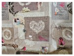 Nappe Toile cire au mtre Obsession