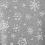 Nappe Toile cire au mtre Starlighty argent