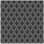 Nappe Toile cire au mtre Kalina anthracite