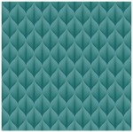 Nappe Toile cire au mtre Kalina bleu