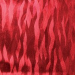 Nappe Toile cire au mtre Houlis rouge