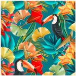Rouleau de nappe toile ciree Toucan cocobello