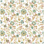 Rouleau de nappe toile ciree 20 m Topaze fleurie
