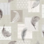 Nappe Toile cir�e au m�tre Plumille