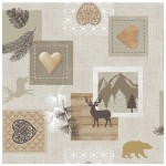 Nappe Toile cire au mtre Genovia