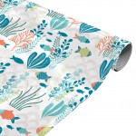 Nappe toile ciree au metre Oceania blanc