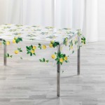 Nappe en PVC transparente Citronello