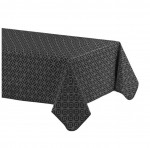 Nappe Rectangulaire Moderna Noir 140 x 240 cm PVC Imprim